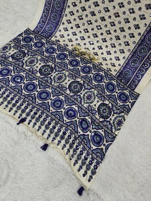 Purple Color Mirror Work Satin Saree 4