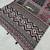Black Color Mirror Work Satin Saree