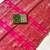 Rani Pink Color Meenakari Bird Figure Weaving And Dubbal Jari Weaving Bird Figure Strip Crepe Georgette Saree