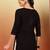 Women coffee floral embroidered chikankari liva rayon straight short kurtis
