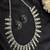 Oxidized Silver Choker Necklace Jhumka Earrings Set, Tribal Boho Festival Jewelry