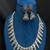 Oxidized Silver Choker Necklace Jhumka Earrings Set, Tribal Boho Festival Jewelry