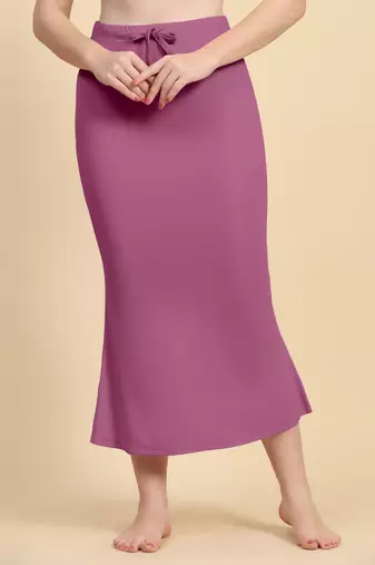 Onionpink women's lycra spandex saree shapewear petticoat for women