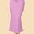 Lilac women's lycra spandex saree shapewear petticoat for women