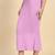Lilac women's lycra spandex saree shapewear petticoat for women