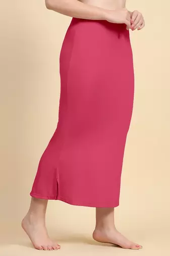 Rasberry women's lycra spandex saree shapewear petticoat for women