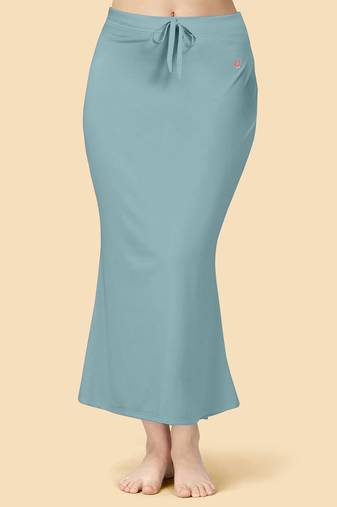 Sagegreen women's lycra spandex saree shapewear petticoat for women