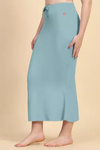 Sagegreen women's lycra spandex saree shapewear petticoat for women