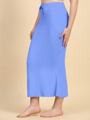 Skyblue women's lycra spandex saree shapewear petticoat for women 4
