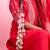white handmade pearl parandi