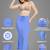 Skyblue women's lycra spandex saree shapewear petticoat for women