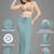 Sagegreen women's lycra spandex saree shapewear petticoat for women