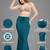 Indigo women's lycra spandex saree shapewear petticoat for women