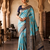 Sky Blue Color Binni Weaving Jari Jaqurad Jaal Design Viscose Dola Silk Pattu Saree