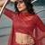 Red Premium Butterfly Net Sequins Embroidered Lehenga Choli Set