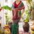 Green soft banarasi silk blend saree with contrast blouse piece