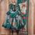 Blue silk blend Lehenga Choli with Embroidery & Printed Work