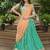 Blue silk blend Lehenga Choli with Meena Weaving Work