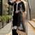 Black heavy natural silk palazzo set with pearl moti hand work
