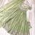 Mehendi silk blend Lehenga Choli with Multi Thread Embroidery Work