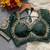 Green royal jodha bridal roman silk blend blouse | heavy zari embroidery