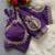 Purple royal jodha bridal roman silk blend blouse | heavy zari embroidery