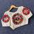 White navratri cotton blend khadi mirror work blouse