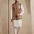 Men embroidered designer kurta trouser and waistcoat set
