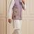 Men embroidered designer kurta trouser and waistcoat set
