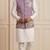 Men embroidered designer kurta trouser and waistcoat set