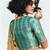 Yellow designer fancy embroidered party wear saree with art silk blend blouse