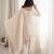 Cream glass roman silk embroidered kurta set with farshi shalwar & dupatta