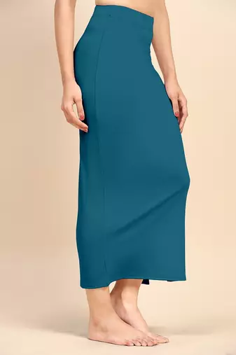 Indigo women's lycra spandex saree shapewear petticoat for women