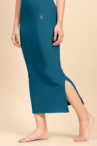 Indigo women's lycra spandex saree shapewear petticoat for women