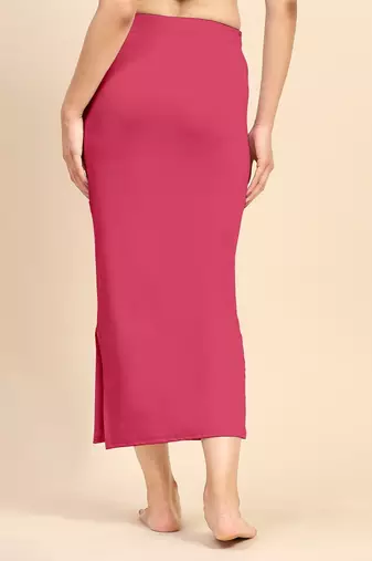 Rasberry women's lycra spandex saree shapewear petticoat for women