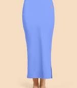 Skyblue women's lycra spandex saree shapewear petticoat for women