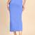 Skyblue women's lycra spandex saree shapewear petticoat for women