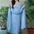 Sky Blue Embroidered Suit Set with Dupatta
