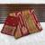 Maroon Color Jaqurad Doubling Viscos Jari Weaving All Over Body Small And Beautiful Deer Khaddi Crep Georgette Saree