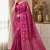 Pink Color Jaqurad Doubling Viscos Jari Weaving All Over Body Small And Beautiful Deer Khaddi Crep Georgette Saree