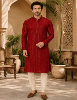 Crimson e embellished kurta 1