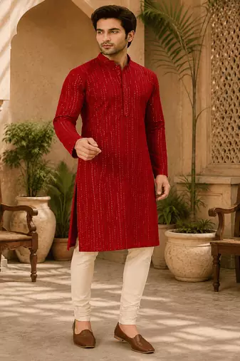 Crimson e embellished kurta