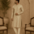  pastel gold printed  kurta