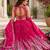 pink silk lehenga choli - free size 