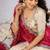 cream tissue lehenga choli - free size 