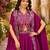 purple silk lehenga choli - free size 