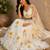 white organza lehenga choli - free size 