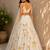 white organza lehenga choli - free size 