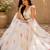 off-white georgette lehenga choli - free size 