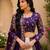 off-white jacquard lehenga choli - free size 